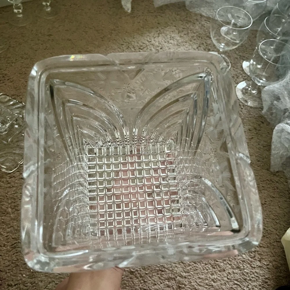 Crystal Clear Signatures Co Crystal Biscuit Barrel